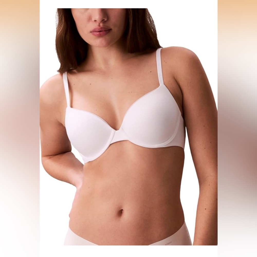 Calvin Klein Women’s Constant Convertible Strap Lightly Lined Demi Bra -36C